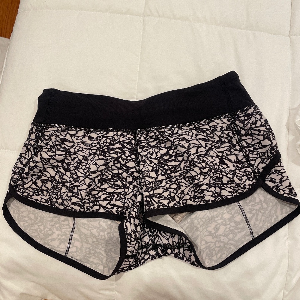 Lululemon speed shorts size 4